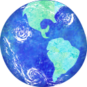 まわる地球